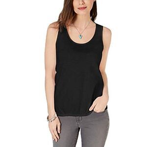 Style & Co Scrunch Front Tank Top